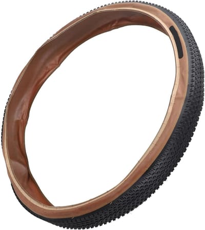 Fietsband Vouwbaar - Buitenband Mountainbike - All-Terrain Fietsen - Anti-Punctie Rubber - 275x2.1 - Zwart Geel
