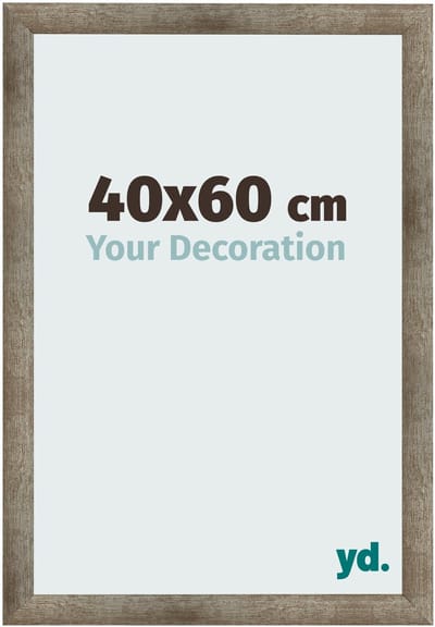 Your Decoration - Fotolijst 40x60 cm - MDF - Metaal Vintage - Bologna
