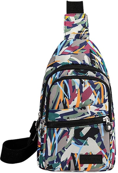 Dailygoods- Crossbody Tas - Verstelbare Schouderband - Nylon/Polyester - Lichtgewicht 0,2 kg - Draagtas - 30x18x9 cm - Geschikt voor Reizen/Shoppen - Schoudertas