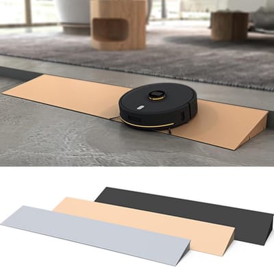 Lichtgewicht Kunststof Drempelhulp Oprit voor Binnendeuren (1-6 cm Hoog) - Antislip Rolstoelhelling
