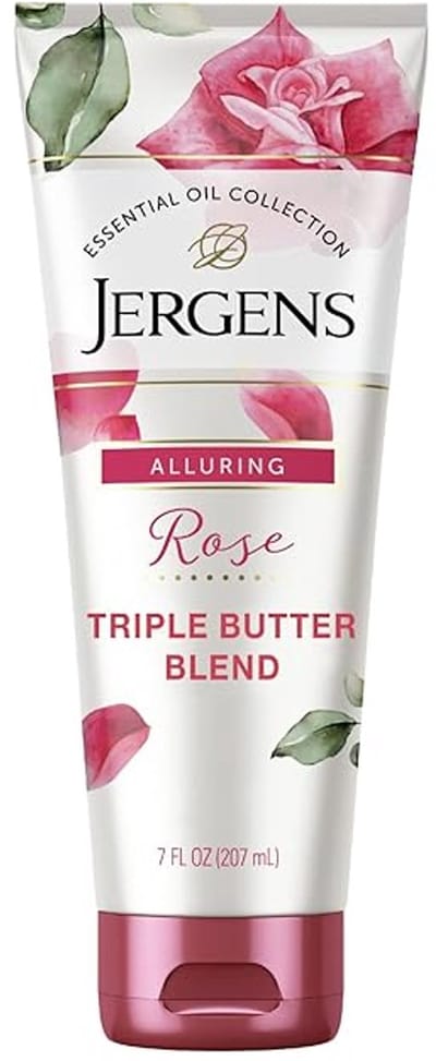 Jergens Rose Body Butter Hand en Bodylotion met Camelia Olie - 207 ml