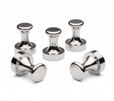 Brute Strength - Super sterke magnetische ophanghaakjes - Haakjes | Pionnen - 32 mm - 5 stuks - Draagkracht 25 kg -Ophanghaken - Neodymium magneet sterk - Magneet haakjes - Haak magneten - Sterk magneetjes