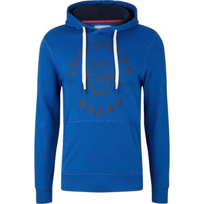 TOM TAILOR  - Maat M - printed hoodie Heren Trui