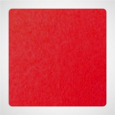 Vierkante vilt onderzetters - Rood - 6 stuks - 910 x 10 cm - Glas onderzetter - Cadeau - Woondecoratie - Woonkamer - Tafelbescherming - Onderzetters Voor Glazen - Keukenbenodigdheden - Woonaccessoires - Tafelaccessoires