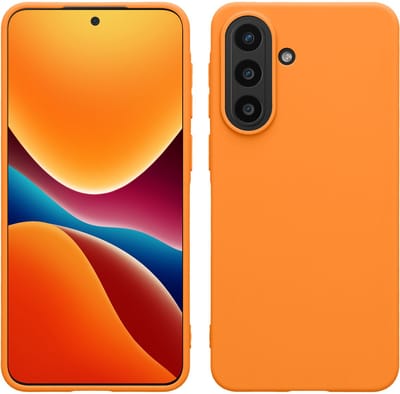 kwmobile telefoonhoesje geschikt voor Samsung Galaxy A57 5G - Hoesje voor smartphone - Back cover in fruitig oranje