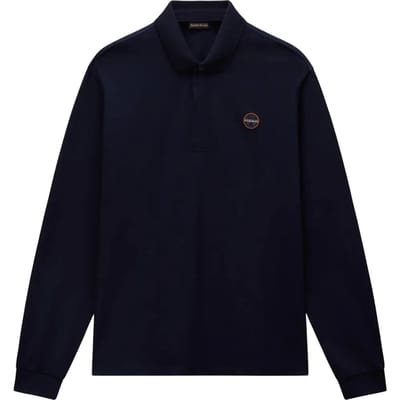Polo met lange mouwen Napapijri E-Badge