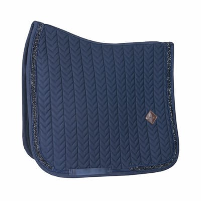 Kentucky Horsewear - Zadeldoek glitter stone jumping navy