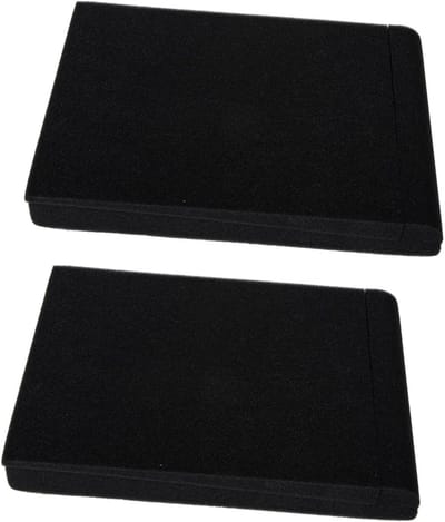 Luidspreker Isolatiepads - Speaker Dempers - Verbeter Geluidskwaliteit - Schokabsorberende Technologie - 28 x 9.5 x 4 cm - Zwart