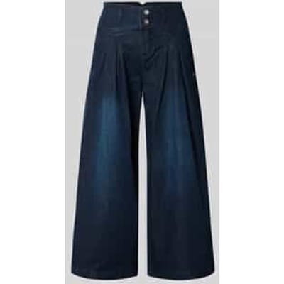 Palazzo-jeans met achterzakken model 'Liv'