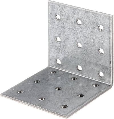 Alberts Verbindingshoek - Sendzimir Verzinkt Staal - 60x60x60mm - 15 Stuks