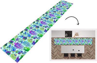 Keukenloper - Loper keuken - Dieren - Regenboog - Vissen - Patronen - 300x50 cm - Keukenloper vinyl