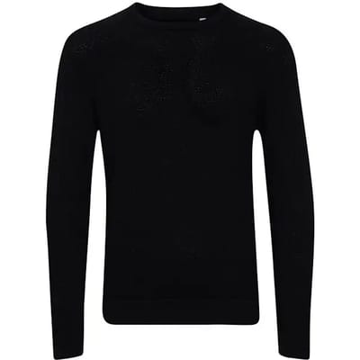 Gestructureerde gebreide trui met ronde hals Casual Friday karlo