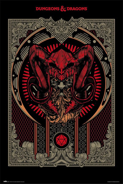 Dungeons & Dragons Players Handbook - Maxi Poster