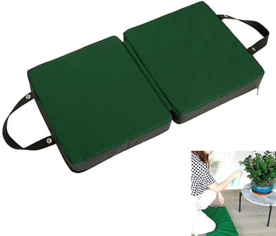 MTTProducts - Tuinkneeler - Tuinmat - Schokabsorberend - Hoog rechthoekig - Waterdicht - Geheugen-spons - Geschikt voor tuinieren - 39.5 x 32.79 x 9.6 cm