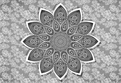 Fotobehang Modern Abstract Pattern  | XL - 208cm x 146cm | 130g/m2 Vlies