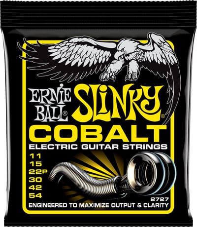 Ernie Ball Slinky Cobalt - Gitaarsnaren - Beefy Slinky - 11-54 - Elektrische Gitaar