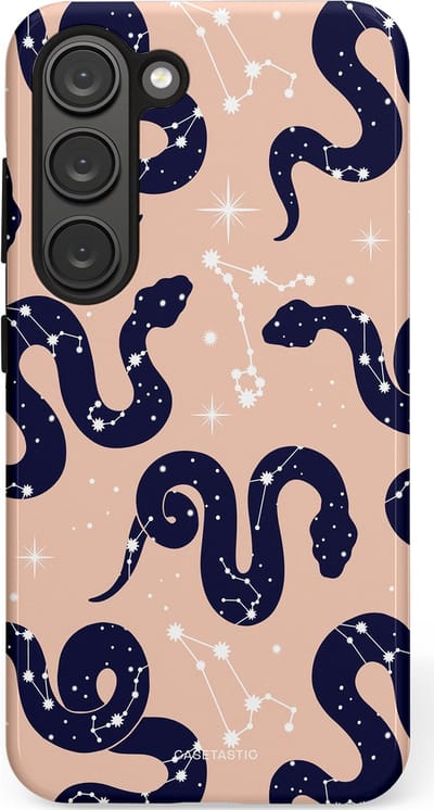 Casetastic Hoesje Geschikt voor Samsung S23 - Stijlvolle Beschermende Duo-layer Case - Astro slang