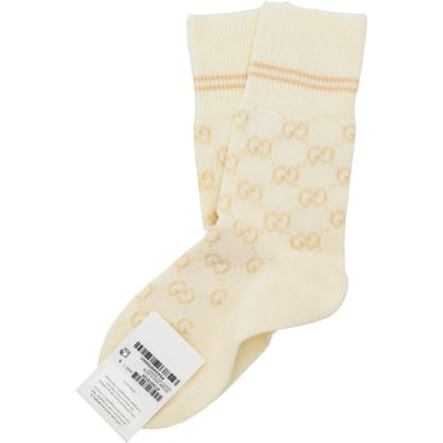 Gucci Web Gg Sokken 757288 3ga10 9278 757288 3GA10 9278 (S) beige