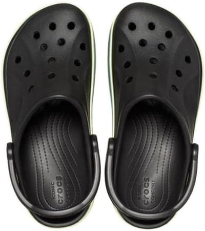 Crocs Bayaband Sportband Clogs Kids Black/Multi Maat 30/31 US C13