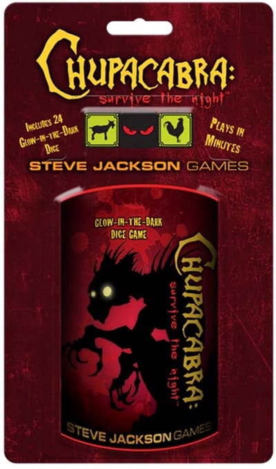 Chupacabra: Survive the Night - Steve Jackson Games - Dobbelspel in het Engels - Vanaf 10 jaar - 10-20 minuten speeltijd