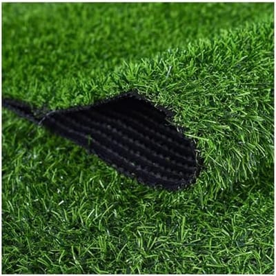 Kunstgrastapijt - Synthetisch gras - Buitenruimte decoreren - Natuurlijke look - 25 x 4 meter - Legergroen