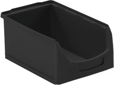 Alpac Magazijnbak - Opbergbak - Magazijnbak - 350 x 213 x 150 mm - 7L - Zwart