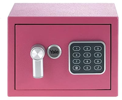 Elektronische Mini Kluis met Pincode - Roze - Basisbeveiliging voor Waardevolle Items