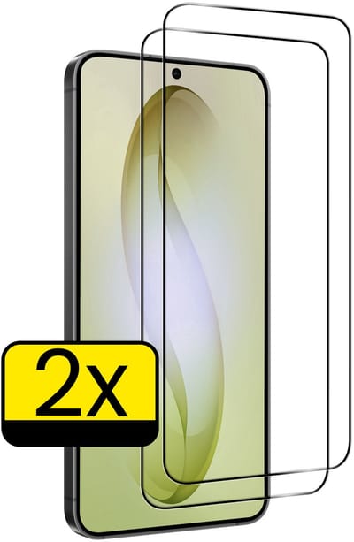 Screenprotector - Geschikt voor Samsung Galaxy S26 - 2 Stuks - Full Cover - Beschermglas - Gehard Glas - Tempered Glass - Screen Protector