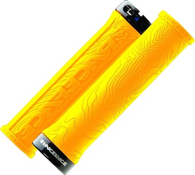 Fiets Handvatten - Stuur Grips - Comfortabel Fietsen - Enkele Vergrendeling - One Size - Geel