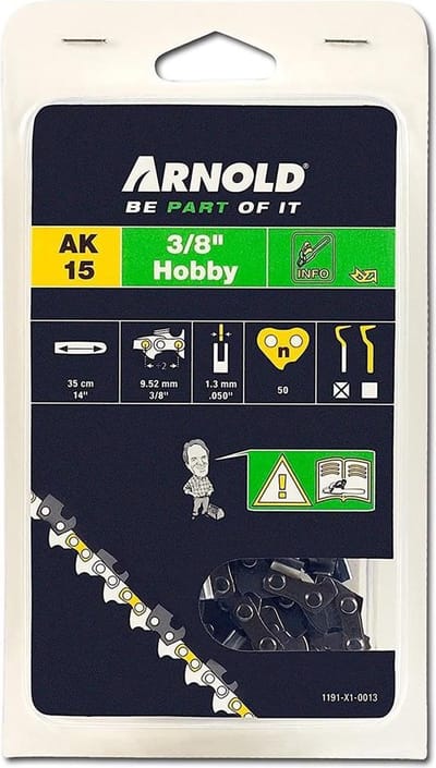 Arnold Zaagketting 1,3 mm 3/8 Hobby 50 schakels