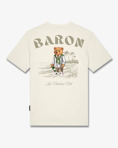 Baron Filou T-shirt SS26 Backprint Filou CXL. Baron Off White