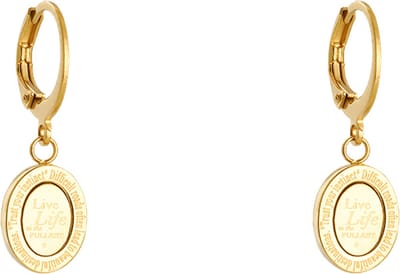 oorbellen Live Life to the Fullest - yehwang - oorbel - sieraad - kerst - cadeau