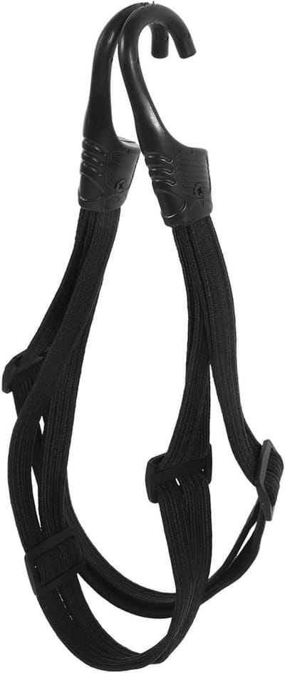 Bagage sjortouw - Spanbanden - Lading Vastzetten - Verstelbaar Rubber - 60 cm - Zwart