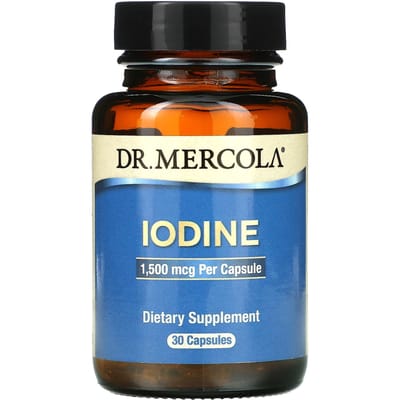 Dr. Mercola, Jodium, 1.500 mcg, 30 capsules (1.500 mcg per capsule)