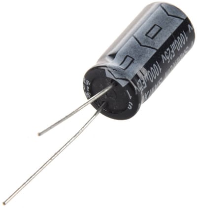 5 Stuks Elektrolytische Condensator 1000uF 25V Radiaal 105C 10x20mm