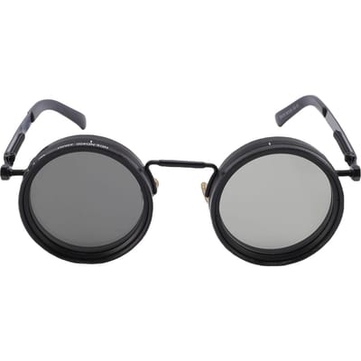 Verstelbare Tint Zonnebril 9 Versnellingen ND2 400 Filter 49MM Rond Gepolariseerde Visserszonnebril voor Buitenverkenning gray