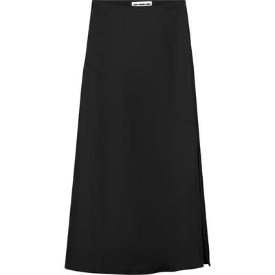 We Are Labels Nous Sommes Labels – Stellie Satin Skirt Black Maat: XS | Maxi Rokken Outlet | Dames | Zwart