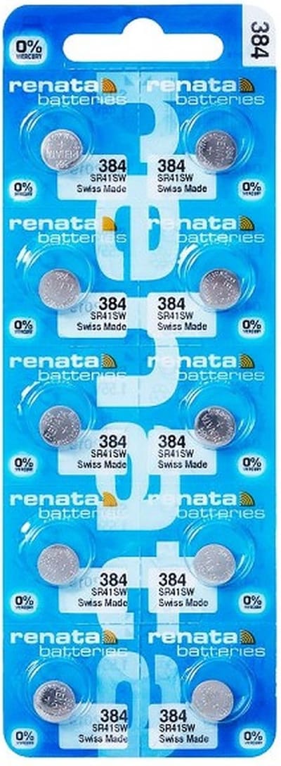 RENATA - Horlogebatterijen - Watch 384 - 10 stuks