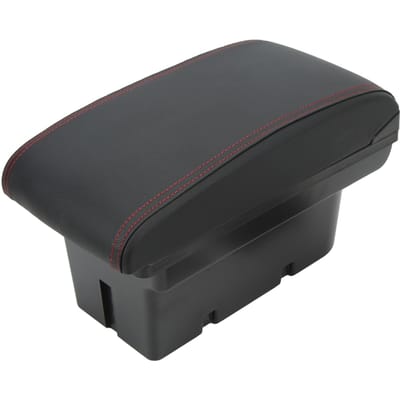 Accoudoir central avec port USB pour soulager la fatigue des bras, grande capacité, remplacement pour Subaru BRZ gray