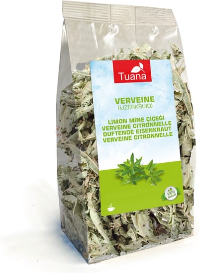 Tuana Kruiden - Citroenverbena - Verveine - Ijzerkruid 20 G - 20 Gram - TUTHEE037
