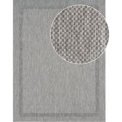 Binnen- en buitenkleed Romana grijs  80x150 cm