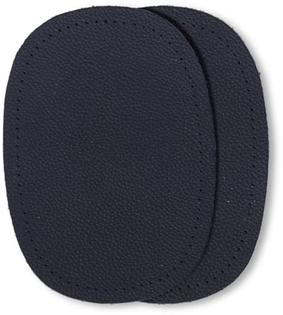 PRYM Patches.nappaleder naaien 10x14 d.blauw 929273 - Prym