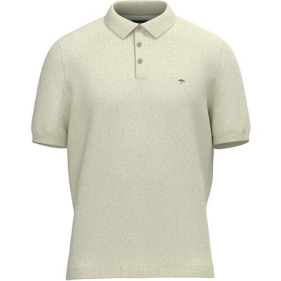 Fynch-Hatton Polo Uni Color Shortsleeve Air Cotton New Off White / male