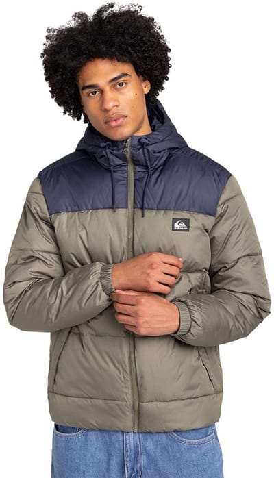 Quiksilver Cold Days Jas Groen XL Man