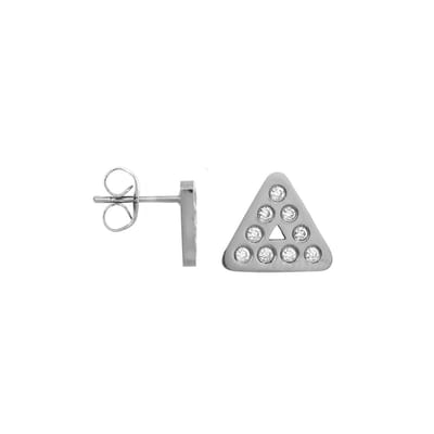 iXXXi Jewelry-Design Triangle-Zilverkleurig-Dames Oorbellen