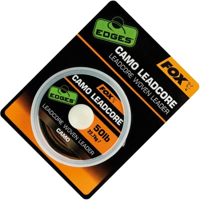 FOX Woven Leadcore Leader Camo Braid - Leadermateriaal