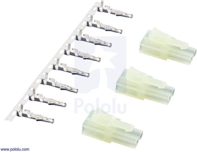 Mini Tamiya Connector Pack, Female set van 3 Pololu-1936