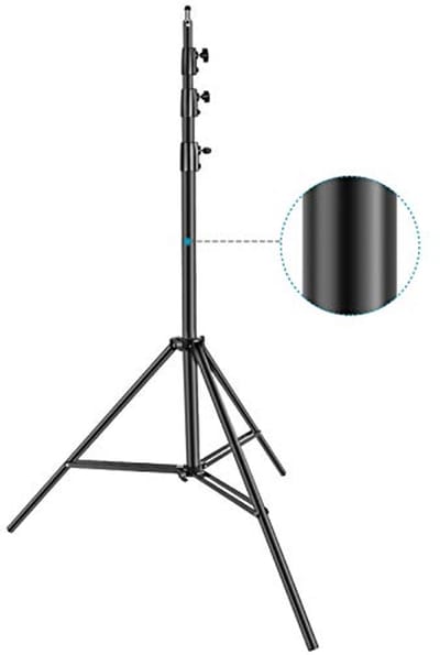 Verstelbaar Fotografie Statief 4m - 1/4" Schroef, Maximaal 10 kg Draagkracht