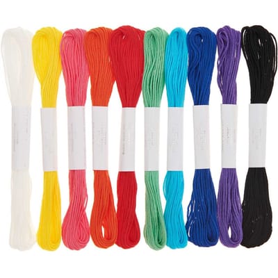 Rico Design Borduurgaren set - Rainbow