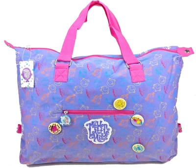 Mr.Men Little Miss Weekend Tas Ruime Schoudertas Lila Buttons Cult Retro Katoen